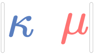 Kooshan Maleki's logo: the bra-ket expression |κ⟩⟨μ|